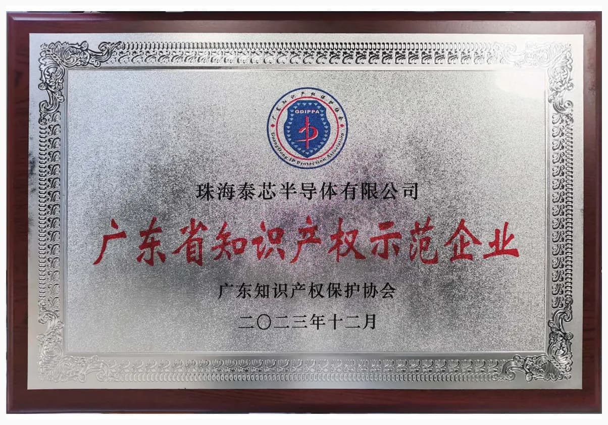 广东省知识产权示范企业