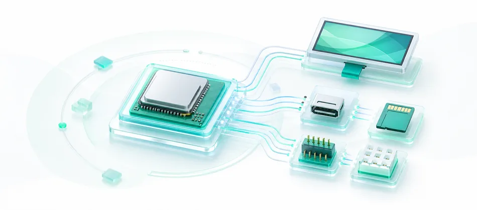TXW817 显示外设接口插图