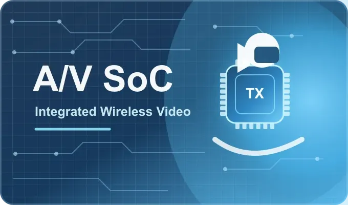 Highly integrated low-power audio-video wireless SoC